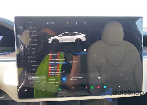 2026 Tesla Model X from USA, damaged, VIN 7SAXCDE55TF474455